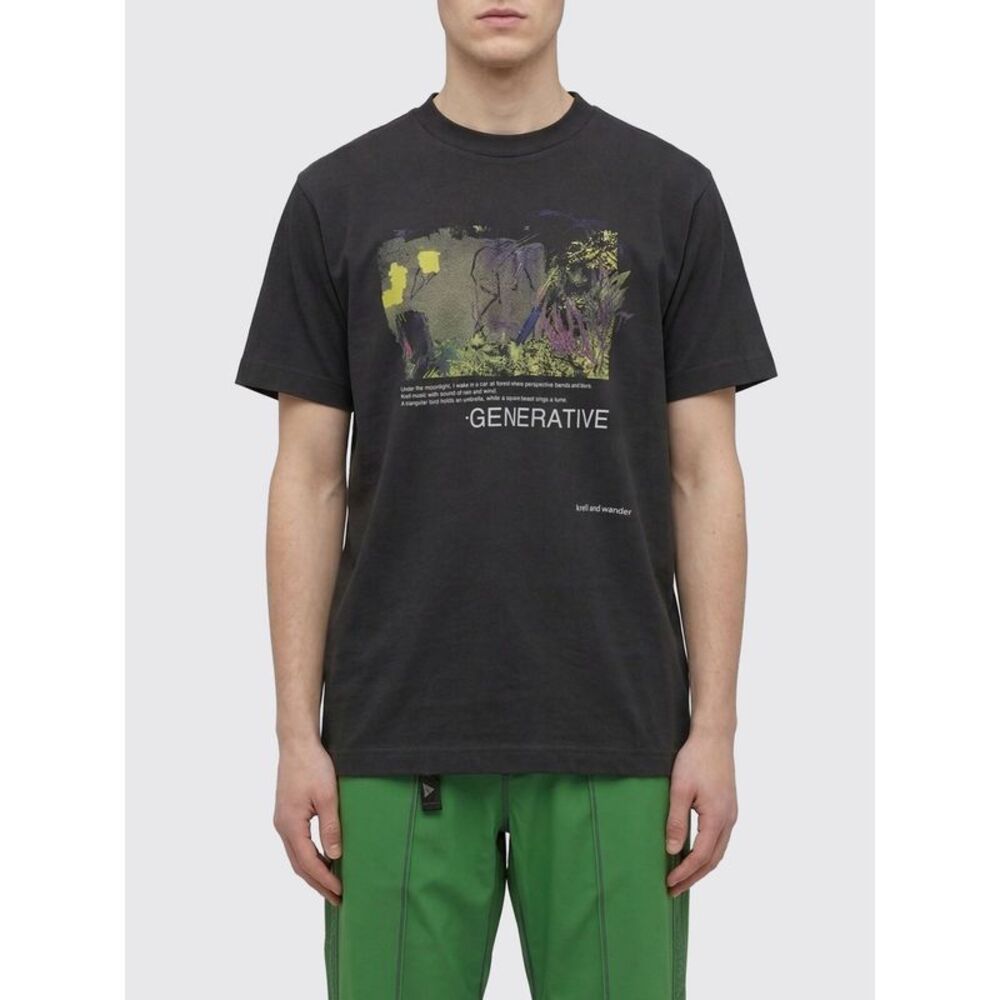 And Wander T-Shirt Men Black